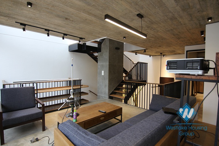Beautiful house with unique design 03 bedrooms for rent in Tay Ho district